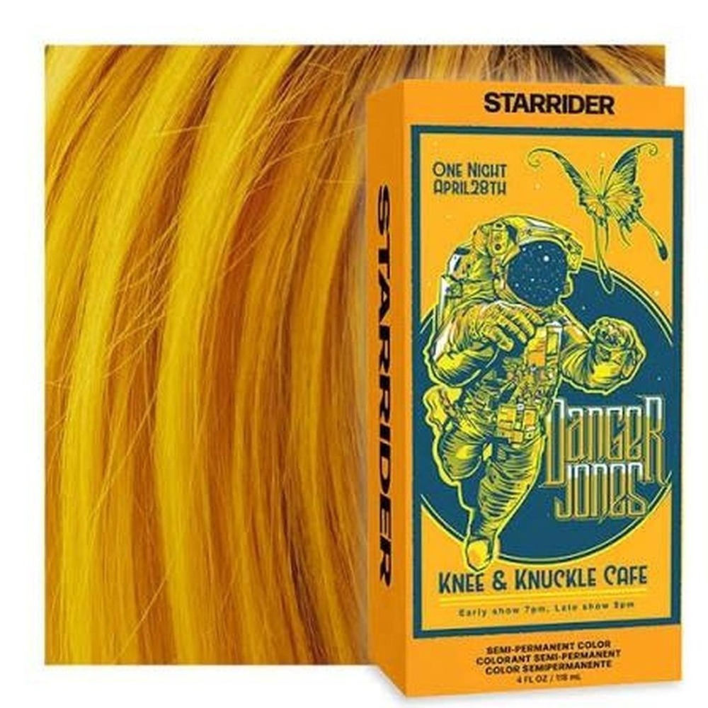 Danger Jones Hair Color Unisex 4oz Starrider New Semi-Permanent Yellow Dye